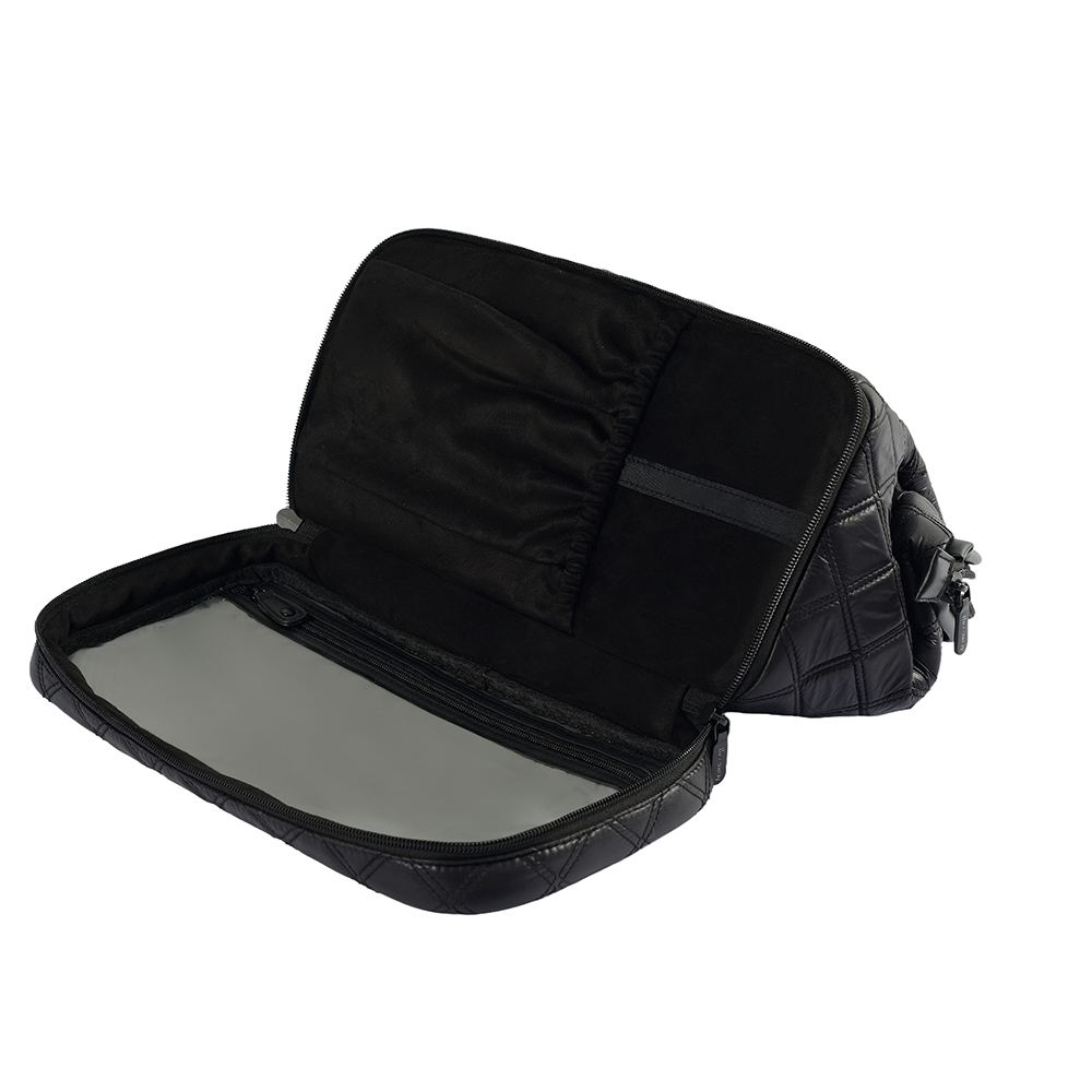 Büyük kapasiteli kabarık duffle haftasonu çantası unisex spor salonu çantası